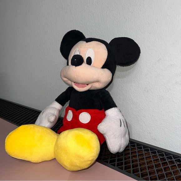 Mickey Mouse Plush Doll Disney Store Original 14-15” Excellent Condition - Picture 4 of 12